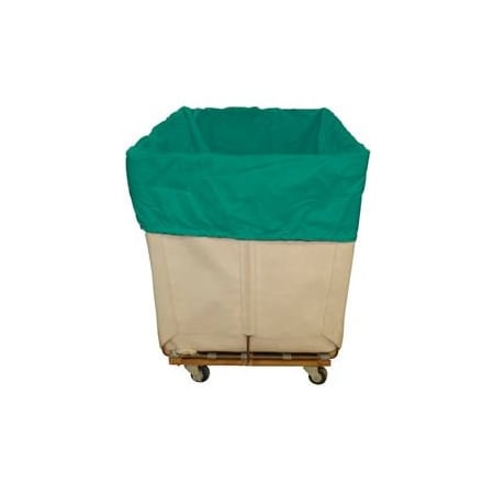 H.G. Maybeck Co HG Maybeck Hamper Basket Liner, 200 Denier Nylon, 20 Bushel, Green HBL20NL20-GN